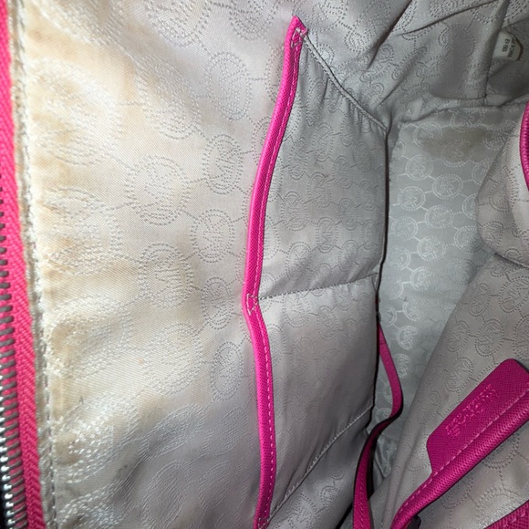Michael Kors Pink Tote Bag - Picture 7 of 8